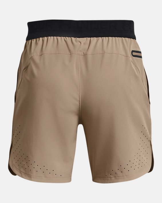 Men's UA Vanish Elite Shorts in Brown image number 6